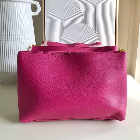 Elizabeth Arden Set of 4 four Matching clutches makeup bags small purse pink - Picture 14 of 14